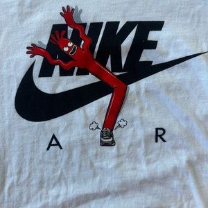 nike air tee, sz: m